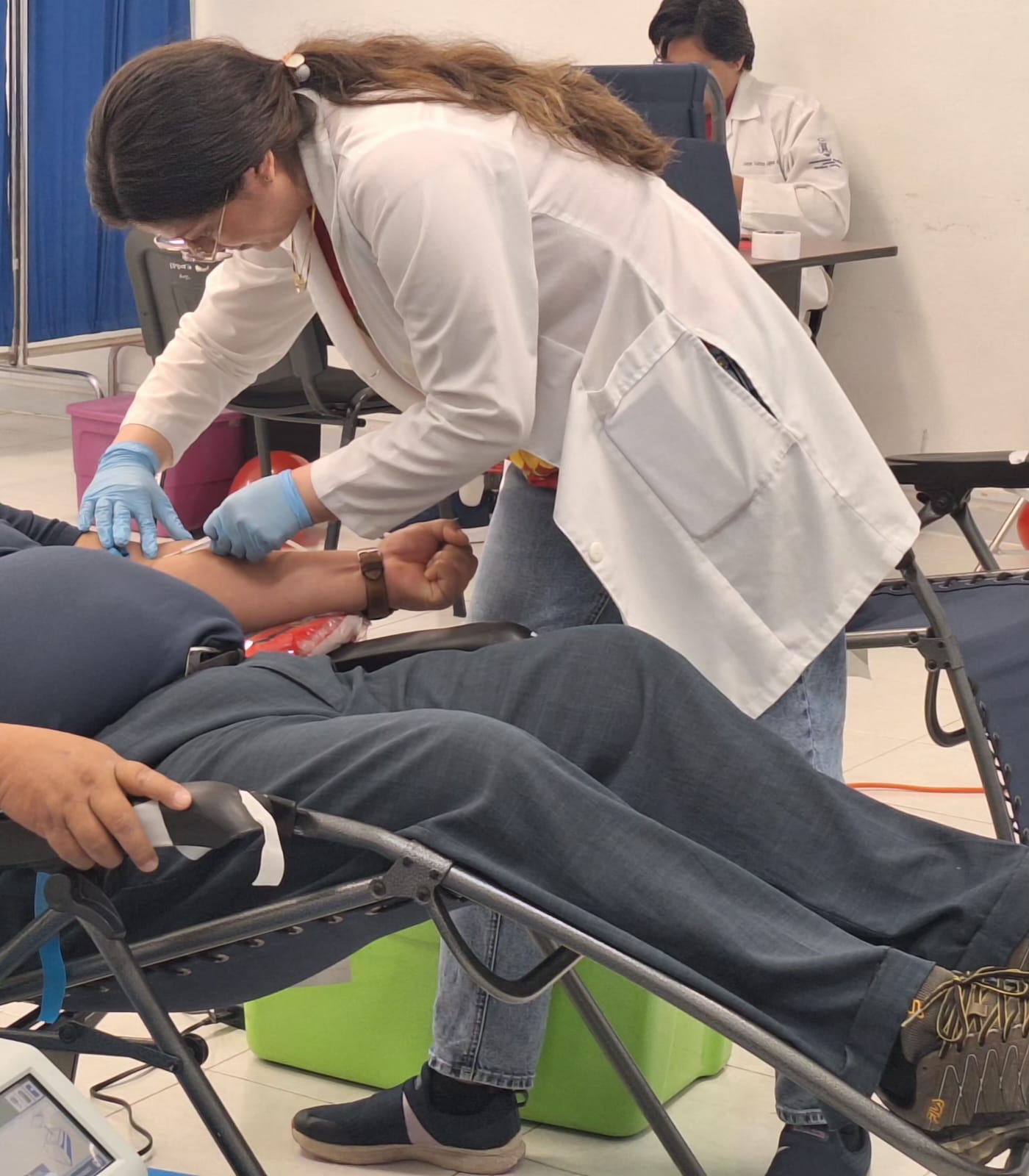 Jornada Nacional de Donación volutaria y altruista de Donación de sangre.
